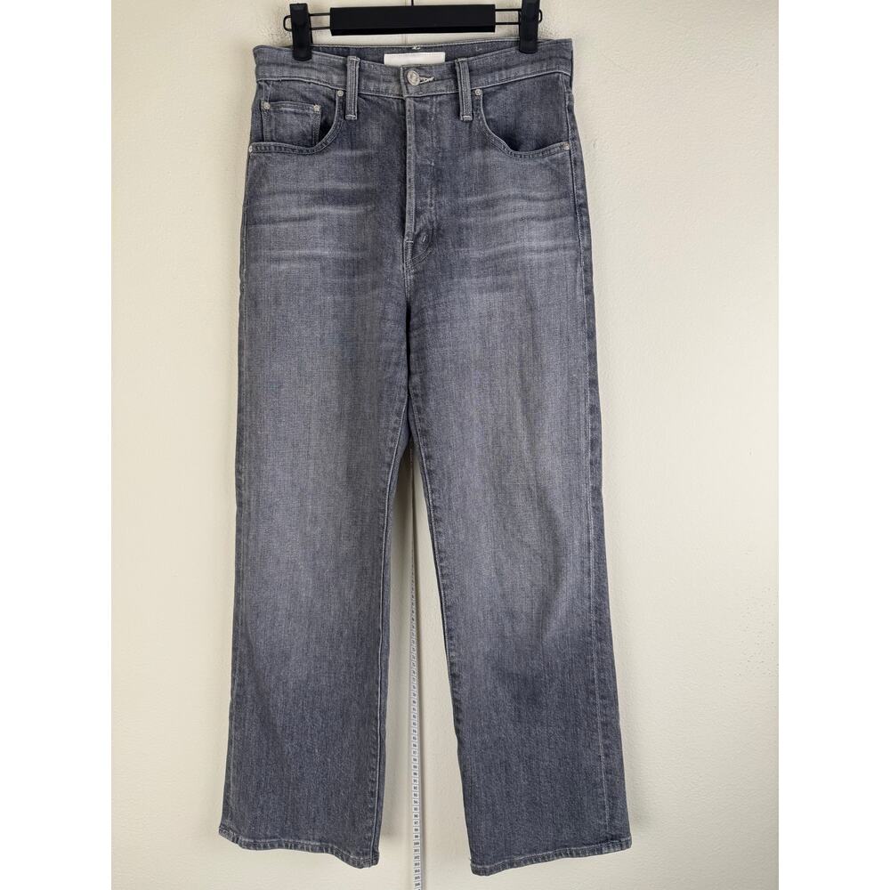 MOTHER The Rambler Ankle Jeans 28 Uncommon Ground Gray Straight Leg - Picture 7 of 16